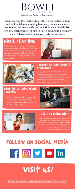 james coaches esl teachers to get their