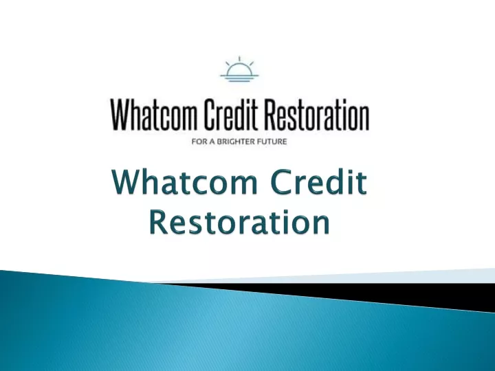 whatcom credit restoration