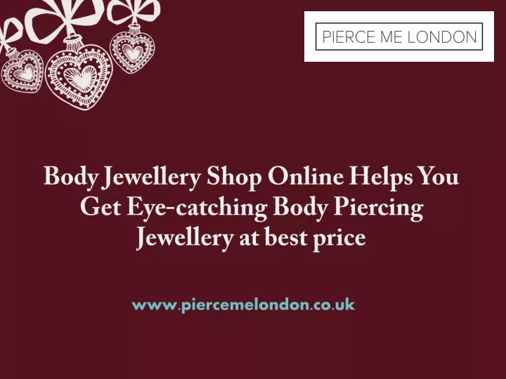 body jewellery shop online helps