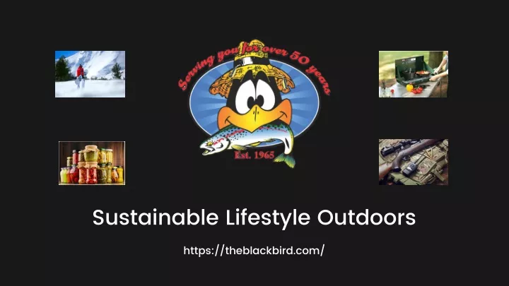 sustainable lifestyle outdoors