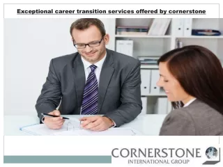exceptional career transition services offered