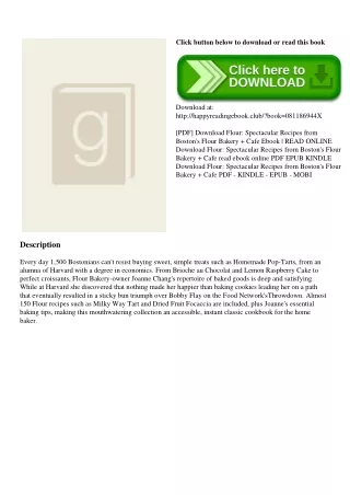 (READ)^ Flour Spectacular Recipes from Boston's Flour Bakery   Cafe (DOWNLOAD E.B.O.O.K.^)