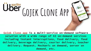 gojek clone app development