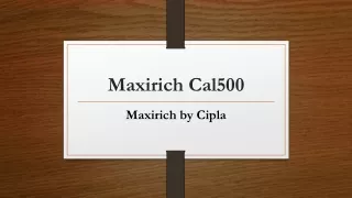 maxirich cal500