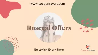 Rosegal Coupons and Discounts