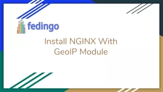 install nginx with geoip module