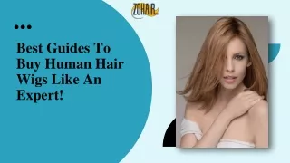 Best Guides To Buy Human Hair Wigs Like An Expert