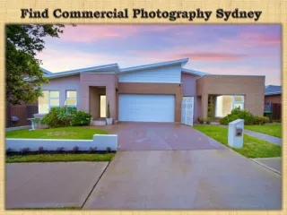 Find Commercial Photography Sydney