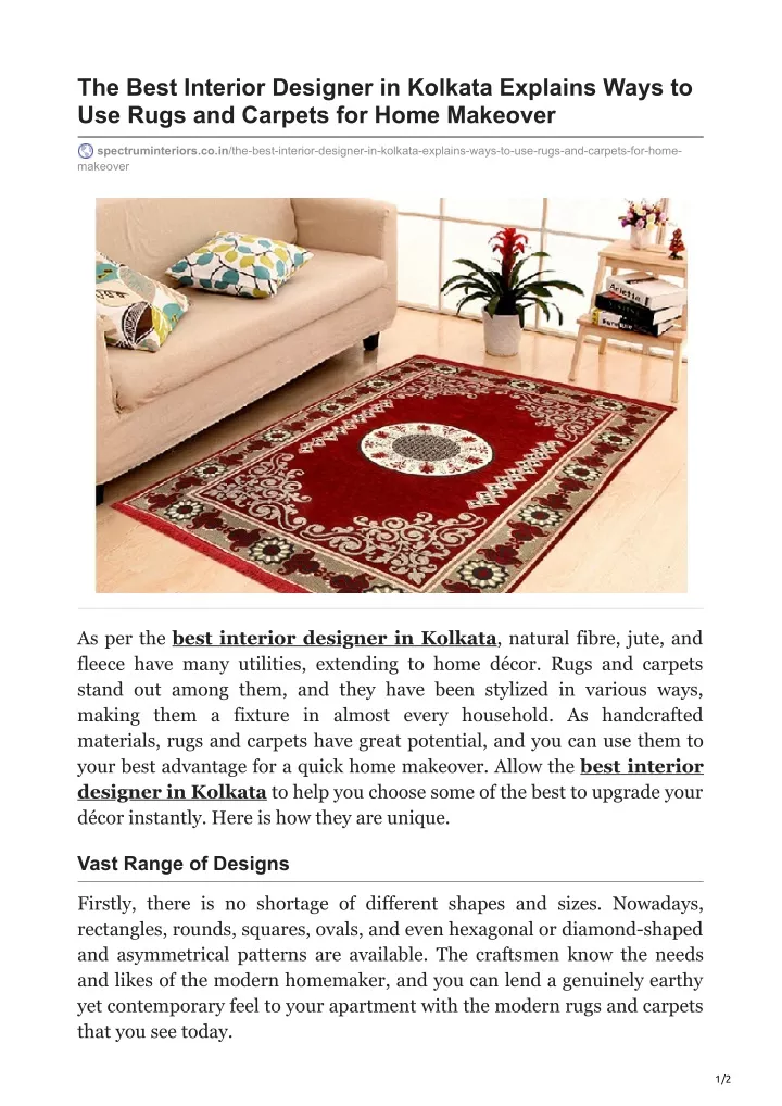 the best interior designer in kolkata explains