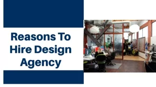 reasons to hire design agency