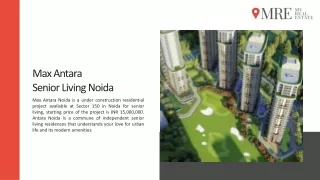 max antara senior living noida