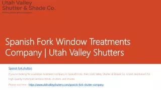 spanish fork window treatments spanish fork