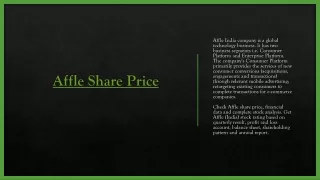 affle share price