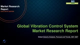 market research report exclusive edition