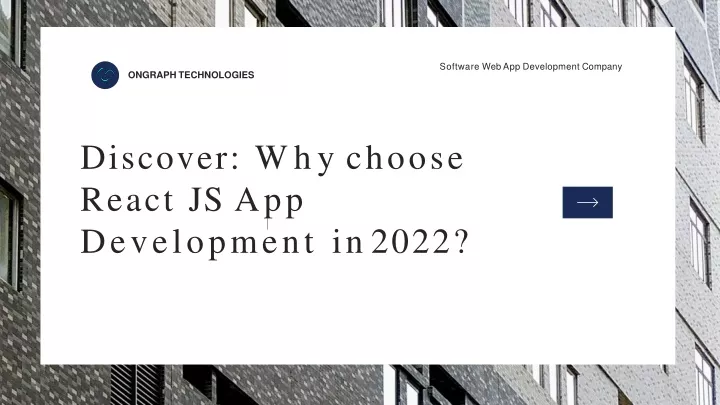 discover why choose react js app development in 2022