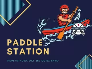 Paddle Station -best way for you to get your float on this summer!