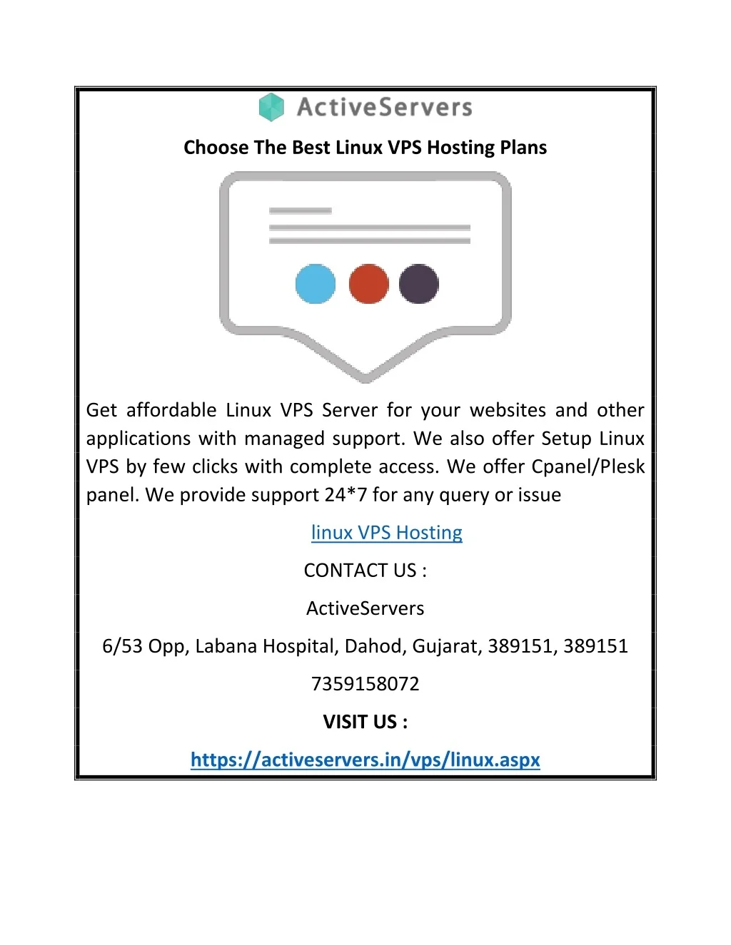 PPT - Choose The Best Linux VPS Hosting Plans PowerPoint Presentation ...