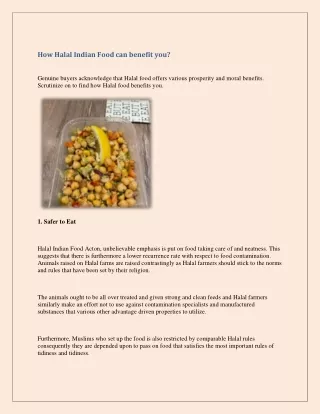 how halal indian food can benefit you