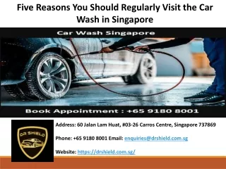 Five Reasons You Should Regularly Visit the Car Wash