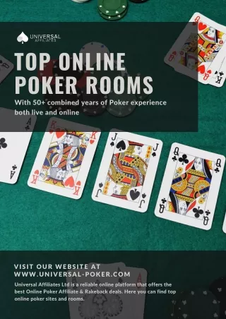 Top Online Poker Rooms