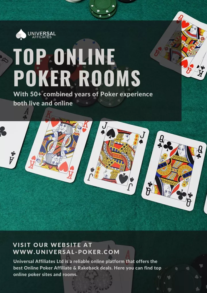 top online poker rooms with 50 combined years