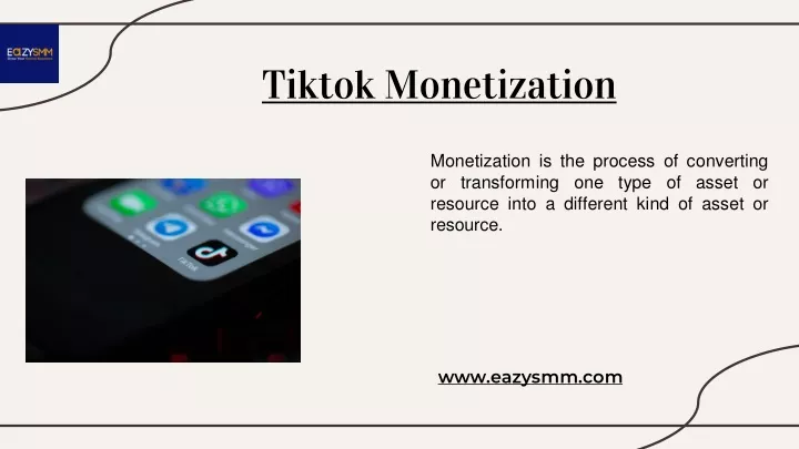 tiktok monetization