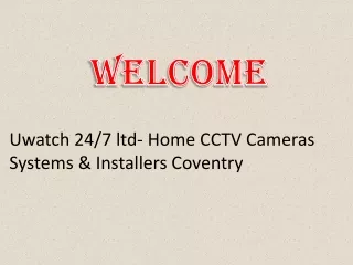 welcome