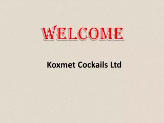 welcome