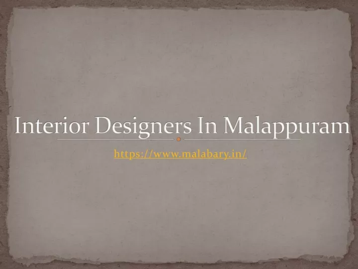 interior designers in malappuram