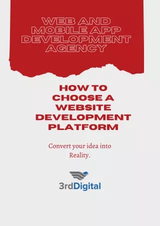 How To Choose A Website Development Platform