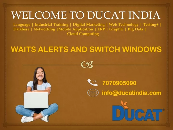 welcome to ducat india