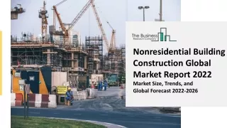 Global Nonresidential Building Construction Market Highlights and Forecasts to 2