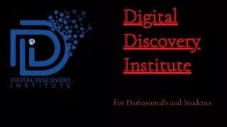 DDI - Digital Discovery Institute | Best digital marketing courses in Mohali