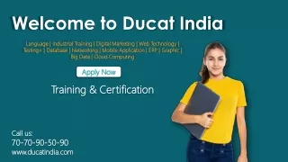 welcome to ducat india