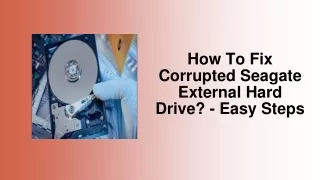 how to fix corrupted seagate external hard drive easy steps