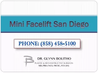 mini facelift san diego