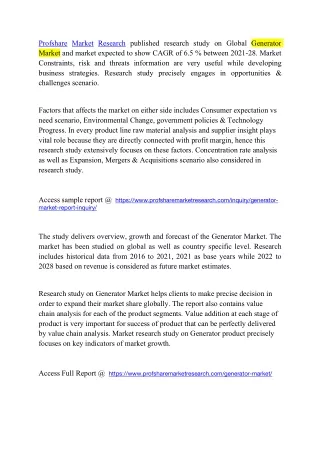 profshare market research published research