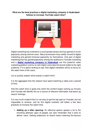 what are the best practices a digital marketing