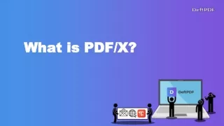 PDF/X, a subset for printing