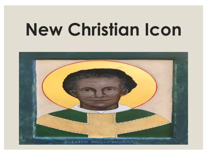 new christian icon