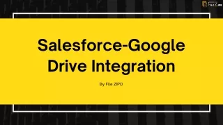 salesforce google drive integration