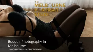 Boudoir Photography In Melbourne​, The Melbourne Portrait Studio