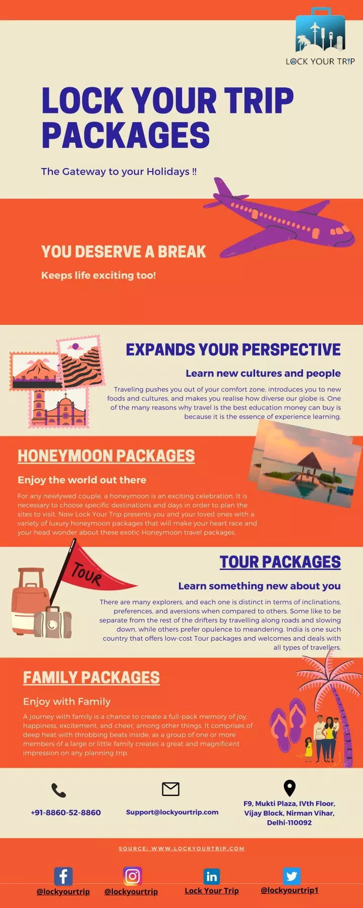 lock your trip packages