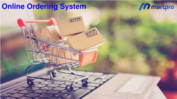 online ordering system