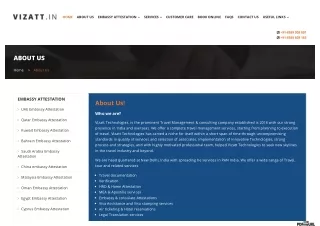 Best Travel Management Company Delhi - Vizatt Technologies