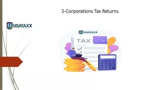 S-Corporations Tax Returns