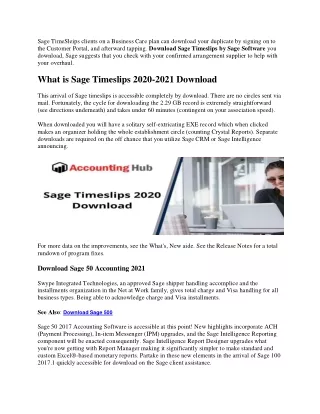 sage timesleips clients on a business care plan