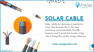 Solar Cable Manufacturers and Supplier in Australia