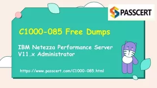 c1000 085 free dumps
