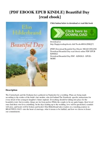 {PDF EBOOK EPUB KINDLE} Beautiful Day [read ebook]